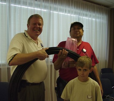 Mark Parmley Donating Feedline